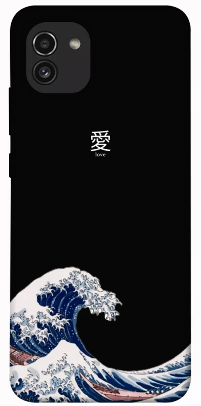 Чехол на Samsung Galaxy A03 Japa wave фото 1 из 1