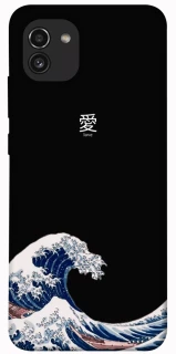 Чехол на Samsung Galaxy A03 Japa wave фото 1 из 1