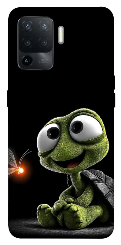 Чехол на Oppo Reno 5 Lite Funny turtle фото 1 из 1