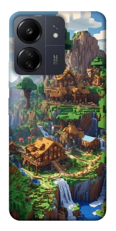Чохол на Xiaomi Redmi 13C Minecraft universe фото 1 з 1