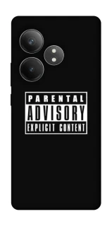 Чехол на Realme GT Neo 6 Parental Advisory Label фото 1 Чехол на Realme GT Neo 6 Parental Advisory Label фото 1 из 1