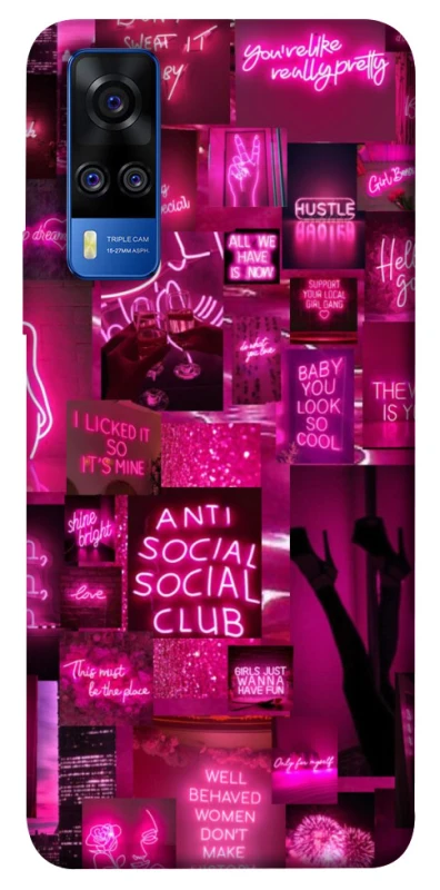 Чехол на Vivo Y51a Hot collage ver.7 фото 1 из 1