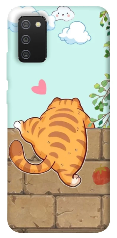 Чехол на Samsung Galaxy A02s Cat the meow фото 1 Чехол на Samsung Galaxy A02s Cat the meow фото 1 из 1