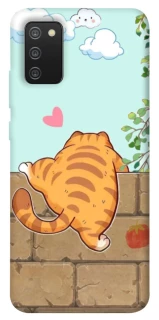Чехол на Samsung Galaxy A02s Cat the meow фото 1 Чехол на Samsung Galaxy A02s Cat the meow фото 1 из 1