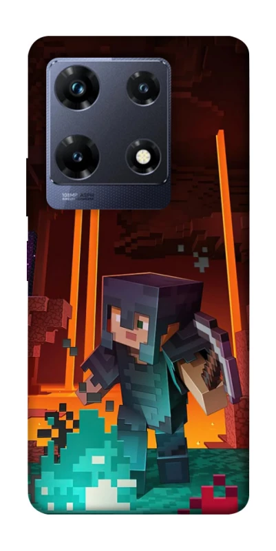 Чохол на Infinix Note 30 Pro Minecraft game adventure фото 1 з 1