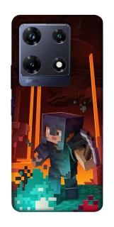 Чехол на Infinix Note 30 Pro Minecraft game adventure фото 1 из 1
