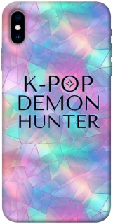 Чехол на Apple iPhone X (5.8") K-Pop Demon Hunters Logo фото 1 из 1