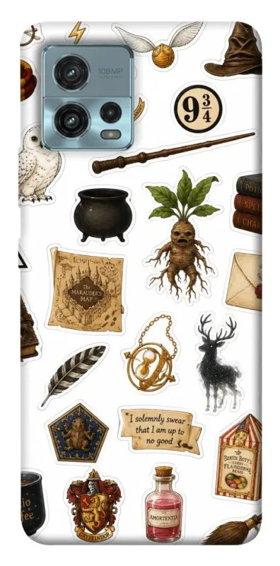 Чехол на Motorola Moto G72 Harry Potter mood фото 1 из 1