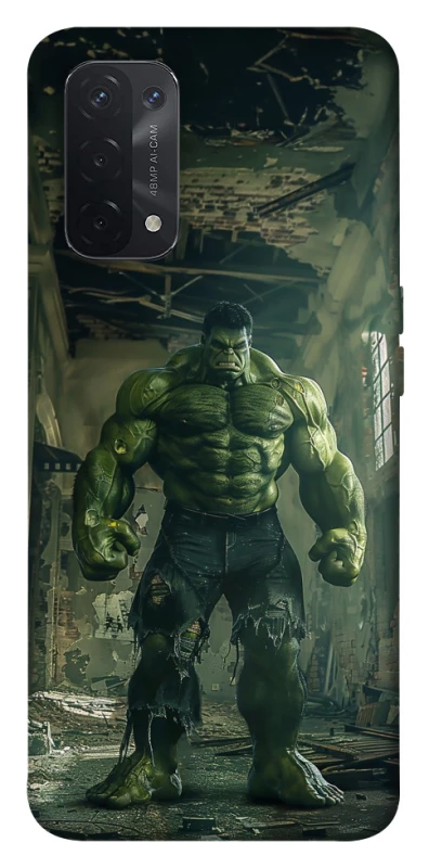 Чохол на Oppo A54 5G / A74 5G Angry Hulk фото 1 з 1