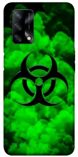 Чехол на Oppo A74 4G Радиация v4 фото 1 из 1