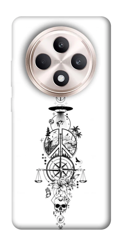 Чехол на Oppo Reno 12 F 4G/5G Tattoo ver.7 фото 1 из 1