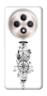 Чехол на Oppo Reno 12 F 4G/5G Tattoo ver.7 фото 1 из 1