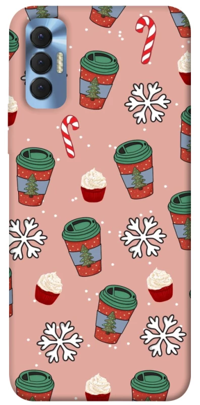 Чехол на TECNO Spark 8P Новогодний v38 фото 1 из 1