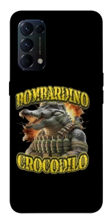 Чохол на Oppo Reno 5 4G Bombardino Crocodilo фото 1 з 1