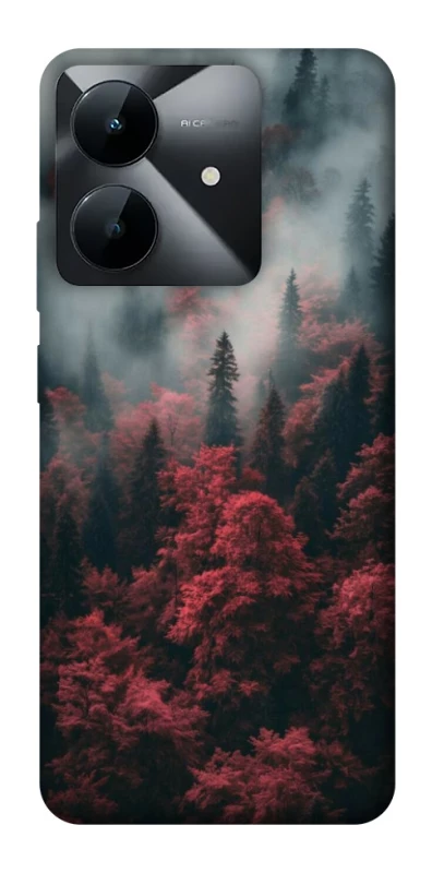 Чехол на Realme Note 60x Red Wood фото 1 из 1