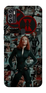 Чохол на ZTE Blade A7s (2020) Black Widow фото 1 з 1