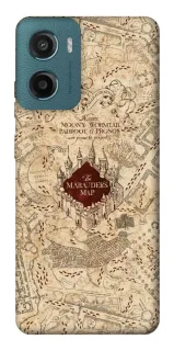 Чехол на Motorola Moto G06 Marauders map фото 1 из 1