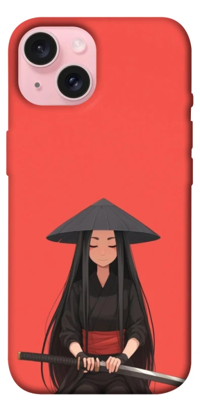 Чехол на Apple iPhone 15 (6.1") Red samurai фото 1 из 1