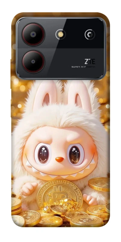 Чохол на ZTE Blade A54 4G Bitcoin Labubu фото 1 з 1