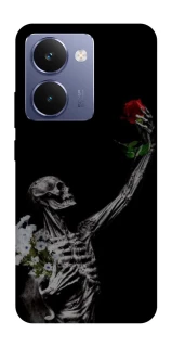 Чехол на Realme P3 Ultra Skeleton vs Rose фото 1 из 1