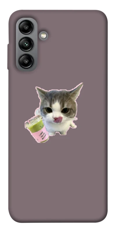 Чохол на Samsung Galaxy A04s cat matcha фото 1 з 1
