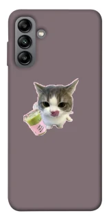 Чохол на Samsung Galaxy A04s cat matcha фото 1 з 1
