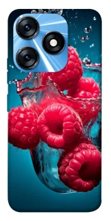 Чохол на TECNO Spark 10 Малинка у воді фото 1 з 1