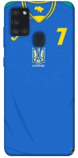 Чохол на Samsung Galaxy A21s UA-Football ver.4 фото 1 з 1