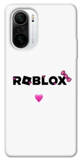 Чохол на Xiaomi Redmi K40 / K40 Pro / K40 Pro+ / Poco F3 Roblox heart фото 1 з 1
