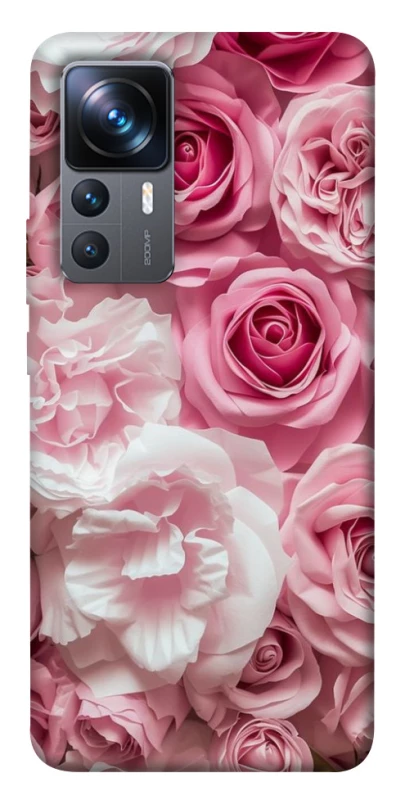 Чохол на Xiaomi 12T / 12T Pro Рожеві Квіти фото 1 з 1