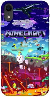 Чехол на Apple iPhone XR (6.1") Minecraft world фото 1 из 1
