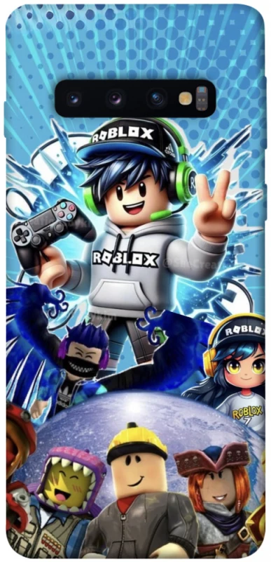 Чохол на Samsung Galaxy S10 Roblox collage ver.3 фото 1 з 1