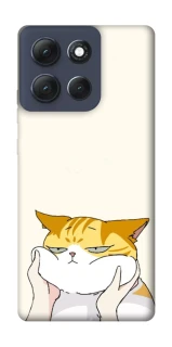 Чехол на Motorola Moto G86 Power Cat bun фото 1 из 1