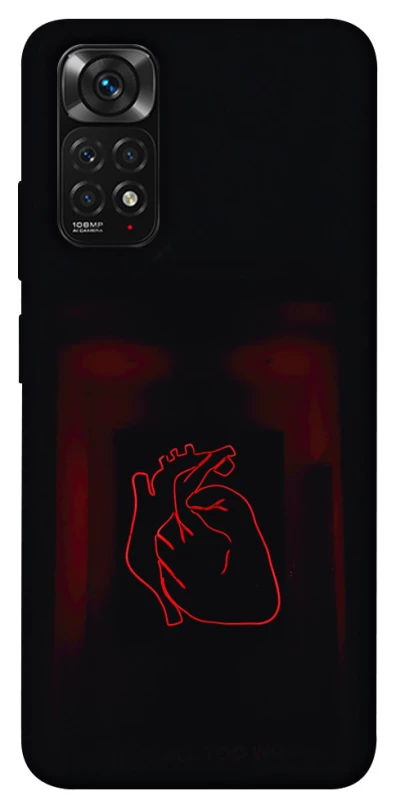 Чохол на Xiaomi Redmi Note 11 (Global) / Note 11S Червоне серце фото 1 з 1
