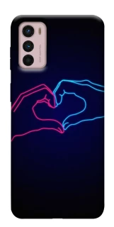 Чехол на Motorola Moto G42 Neon love фото 1 из 1