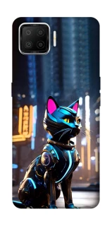 Чехол на Oppo A73 (2017) Cyber cat фото 1 из 1