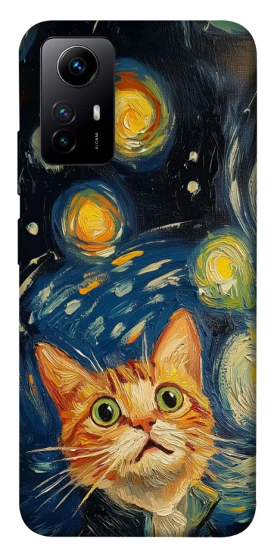 Чохол на Xiaomi Redmi Note 12S paint cat фото 1 з 1