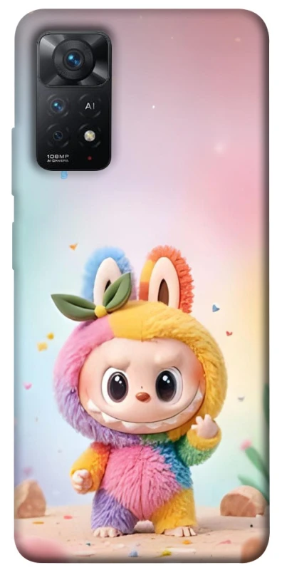 Чохол на Xiaomi Redmi Note 11 Pro 4G/5G Labubu colored фото 1 з 1
