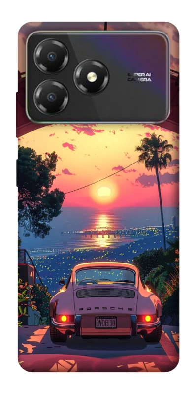 Чохол на ZTE Blade A36 Porsche at sunset фото 1 з 1