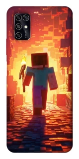 Чехол на ZTE Blade V2020 Smart Minecraft adventure фото 1 из 1