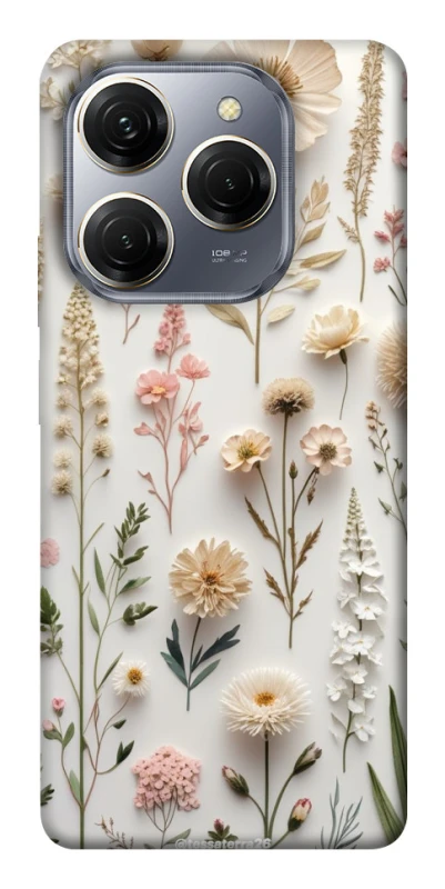 Чохол на TECNO Spark 20 Pro Floral design ver.1 фото 1 з 1
