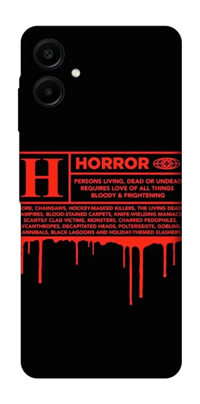 Чохол на Samsung Galaxy A07 Horror Halloween фото 1 з 1
