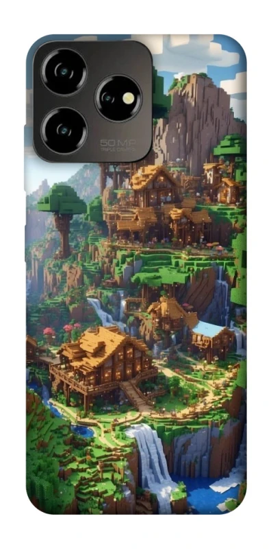 Чохол на ZTE Blade V50 Design 4G Minecraft universe фото 1 з 1