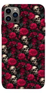 Чохол на Apple iPhone 12 Pro (6.1") Черепа та рози фото 1 з 1
