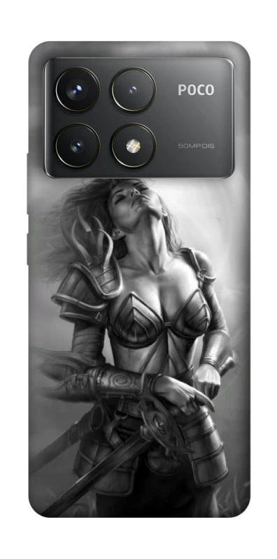 Чохол на Xiaomi Poco F6 Pro Goddess of war ver.8 фото 1 з 1