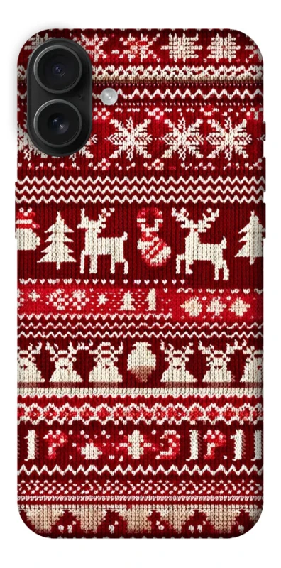 Чохол на Apple iPhone 16 Plus Christmas jumper ver.2 фото 1 з 1