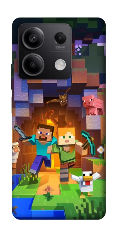 Чехол на Xiaomi Redmi Note 13 5G Minecraft game фото 1 из 1