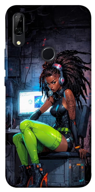 Чехол на Huawei P Smart Z Cyber girl фото 1 из 1