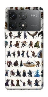 Чохол на Xiaomi Poco F6 Pro Character Selection фото 1 з 1
