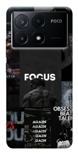 Чехол на Xiaomi Poco X6 Focus collage фото 1 из 1
